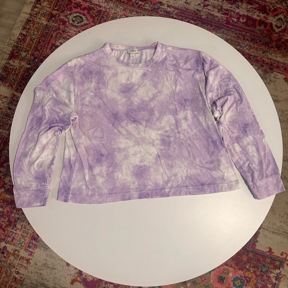 J. Crew Long Sleeve Boxy Tee - Picture 2 of 7